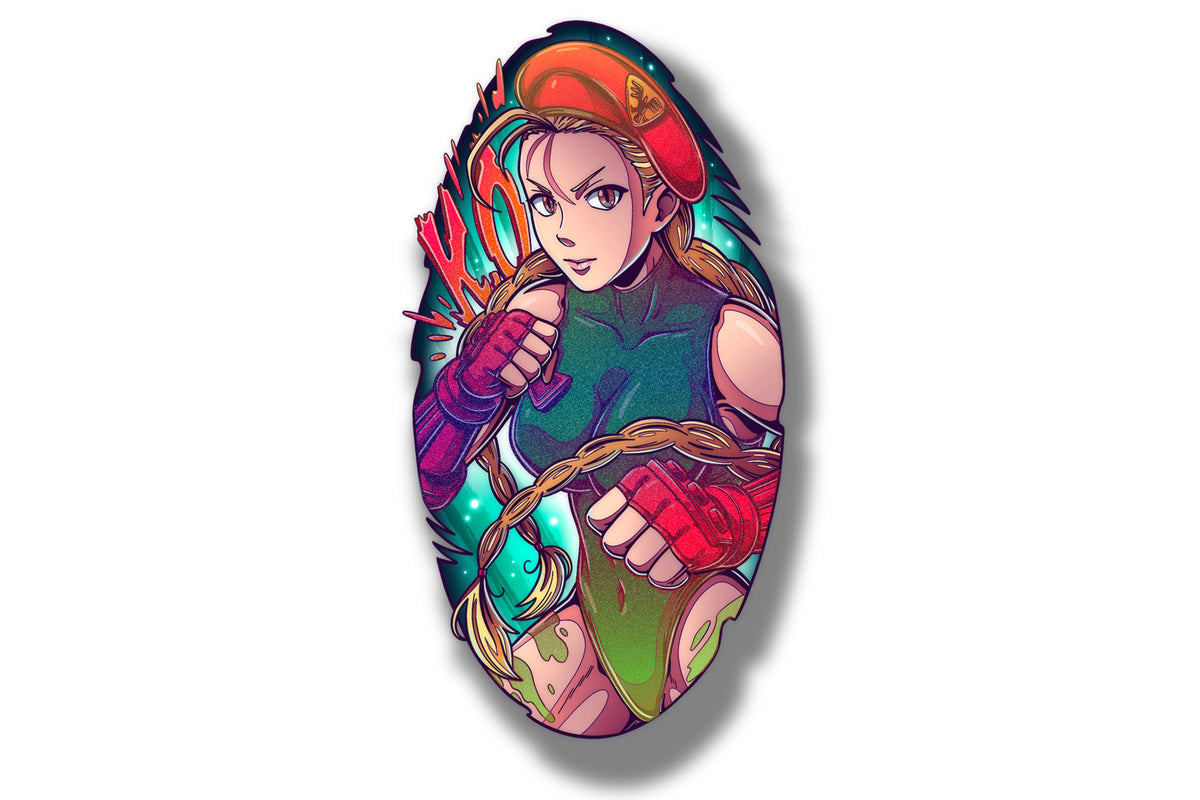 Street Fighter: Cammy Vinyl Sticker 